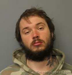 Mugshot of Nathan Tyler Stanton booked in Orleans County, New York on September 27, 2026