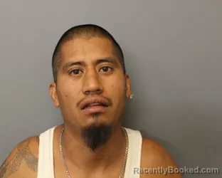 Mugshot of Brandon Derondo booked in Orleans County, New York on August 22, 2026