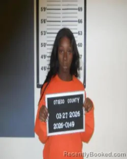 Mugshot of SHAQUILLA SHONTE PARKER booked in Otsego County, New York on March 27, 2026