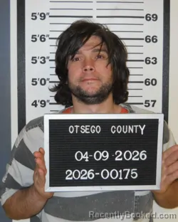 Mugshot of MARK A LAMPHEAR booked in Otsego County, New York on April 9, 2026