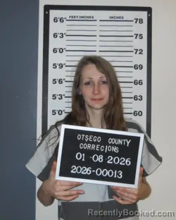 Booking photo from Otsego County, New York