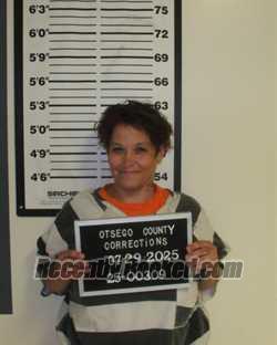 Booking photo from Otsego County, New York