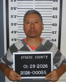 Booking photo from Otsego County, New York