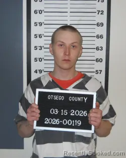 Mugshot of BRANDON M HUESTIS