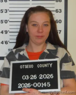 Mugshot of STEPFANIE TAYLOR BUTLER booked in Otsego County, New York on March 26, 2026