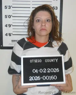 Mugshot of JAIME L. COOL booked in Otsego County, New York on April 2, 2026