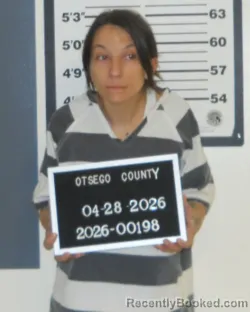 Mugshot of BETHANY NICOLE BROWN booked in Otsego County, New York on April 28, 2026