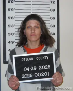 Mugshot of STEPHANIE PARKER booked in Otsego County, New York on April 29, 2026