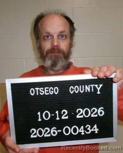 Booking photo from Otsego County, New York