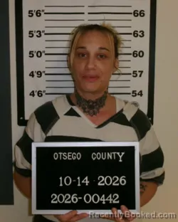 Booking photo from Otsego County, New York
