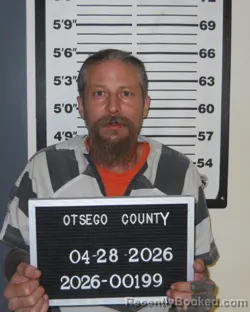 Mugshot of TIMOTHY M STONE booked in Otsego County, New York on April 28, 2026