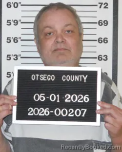 Mugshot of MICHAEL SCOTT WINNER booked in Otsego County, New York on May 1, 2026