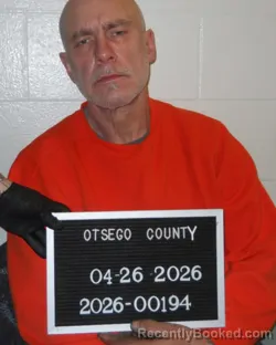 Mugshot of DONALD BARRUS LANE booked in Otsego County, New York on April 26, 2026