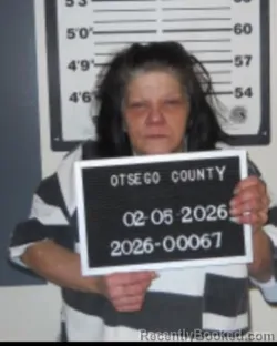 Booking photo from Otsego County, New York
