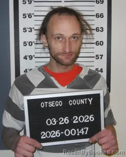 Mugshot of ANTONIO JOSEPH FELICE booked in Otsego County, New York on March 26, 2026