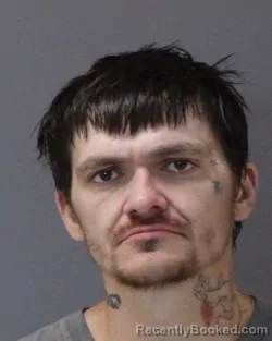 Mugshot of Jon Lorenzo Larue booked in St Lawrence County, New York on August 30, 2026