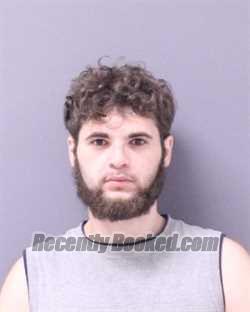 Booking photo from St Lawrence County, New York