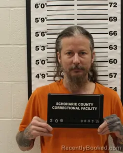 Mugshot of Timothy M Stone booked in Schoharie County, New York on August 7, 2026