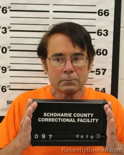 Mugshot of JOSEPH POLIZZI booked in Schoharie County, New York on April 16, 2026