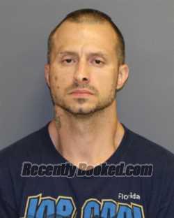 Booking photo from Seneca County, New York