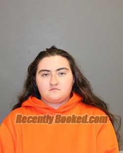 Booking photo from Seneca County, New York