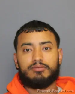 Mugshot of JUAN JOSE DEJESUS GOMEZ booked in Seneca County, New York on July 27, 2026