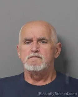Mugshot of Earle James Robbins booked in Steuben County, New York on October 3, 2026