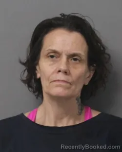 Mugshot of Sabrena Lynn Randall booked in Steuben County, New York on August 26, 2026