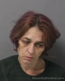 Mugshot of Jacqueline Nicole Myers booked in Steuben County, New York on August 14, 2026