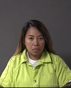 Mugshot of Lina Jang booked in Ulster County, New York on June 25, 2026