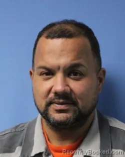 Booking photo from Wayne County, New York