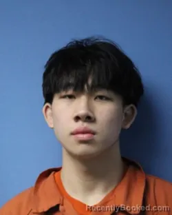 Mugshot of AIDAN CHUN LOONG CHAN booked in Wayne County, New York on March 22, 2026