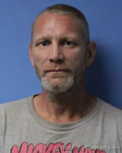Mugshot of Wesley J Hovis booked in Wayne County, New York on August 21, 2026
