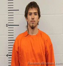 Mugshot of Layne Gabriel Peltier booked in Barnes County, North Dakota on October 7, 2026