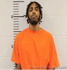 Mugshot of Jalon Dewight Randle booked in Barnes County, North Dakota on August 4, 2026