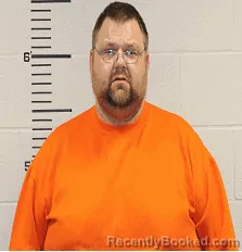 Mugshot of Dustin Grey Schwab booked in Barnes County, North Dakota on August 5, 2026