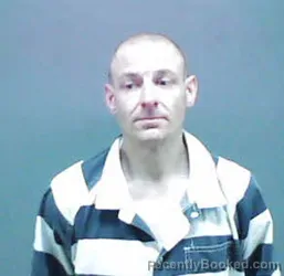 Mugshot of Brandon Kyle Downs booked in Cass County, Texas on May 21, 2026