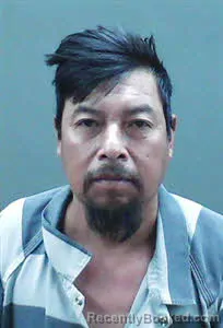 Mugshot of Mario Benitez-Leon booked in Cass County, Texas on June 3, 2026