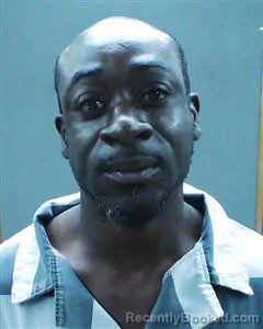 Mugshot of Xavier Rhuben Kimbeni booked in Cass County, Texas on July 8, 2026