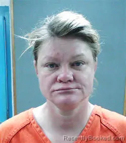 Mugshot of Christina Marie Harrod booked in Cass County, Texas on July 14, 2026
