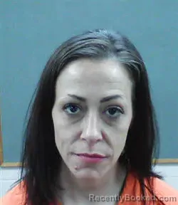 Mugshot of Amber Starr Williams booked in Cass County, Texas on October 22, 2026