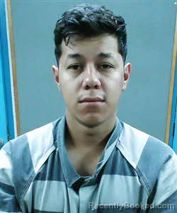 Mugshot of Bryan Eduardo Caudillo booked in Cass County, Texas on October 25, 2026