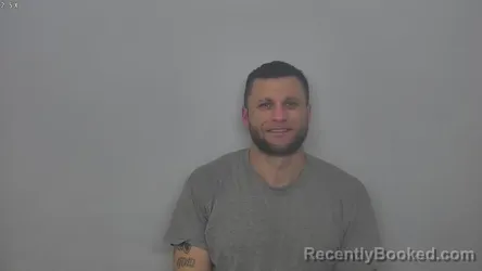 Mugshot of AUSTIN CRAIG BENEDICT booked in Burleigh County, North Dakota on March 29, 2026