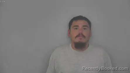 Mugshot of Andrew Lee Cruz booked in Burleigh County, North Dakota on August 15, 2026