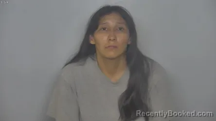 Mugshot of ARYN LEATRICE FIGHTER booked in Burleigh County, North Dakota on July 29, 2026