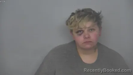 Mugshot of AMY JO LORENZ booked in Burleigh County, North Dakota on March 24, 2026