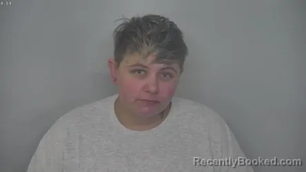 Mugshot of AMY JO LORENZ booked in Burleigh County, North Dakota on May 5, 2026