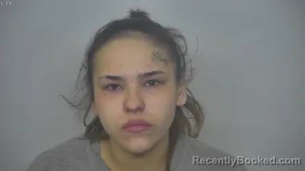 Mugshot of AVA MARIE MORIN booked in Burleigh County, North Dakota on March 21, 2026