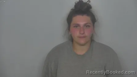 Mugshot of ALAINA MARIE PATTERSON booked in Burleigh County, North Dakota on July 15, 2026