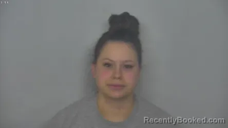 Mugshot of ALICIA MARIE PELTIER booked in Burleigh County, North Dakota on April 1, 2026